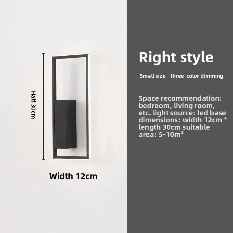 Nordic Long Strip LED Wall Lamp