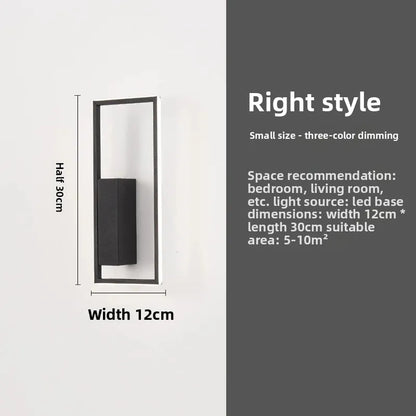 Nordic Long Strip LED Wall Lamp