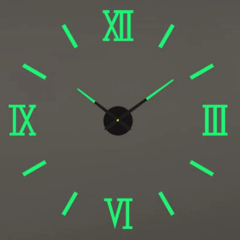 Modern 3D DIY Wall Clock