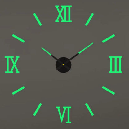 Modern 3D DIY Wall Clock