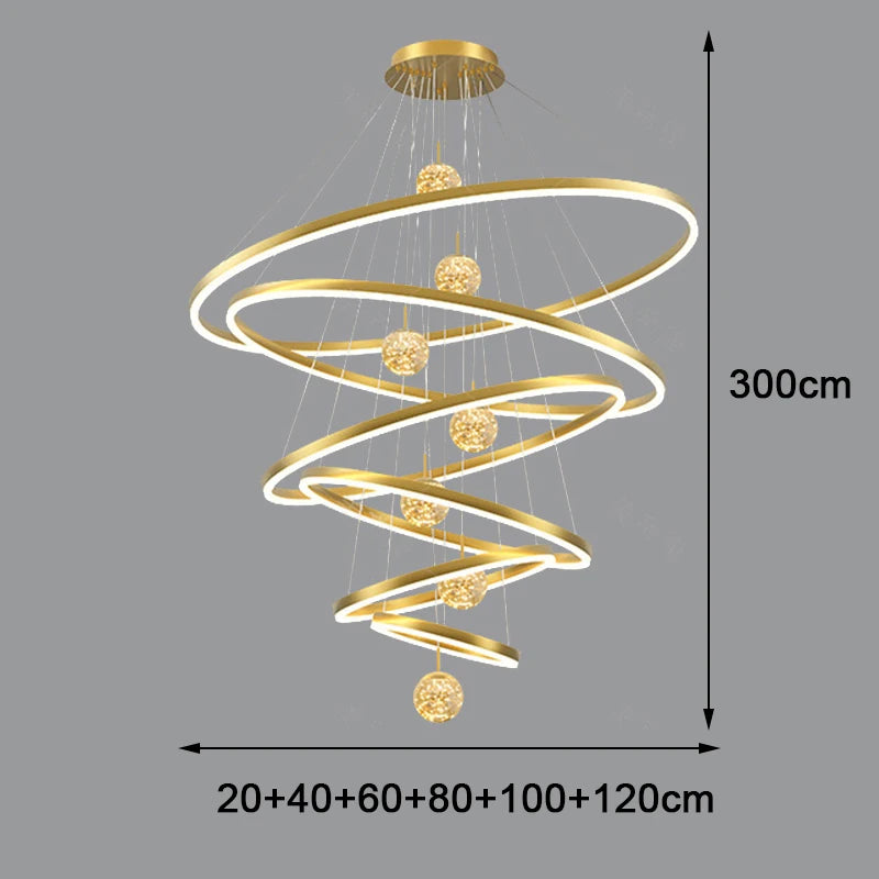 Luxury Crystal Living Room Chandelier