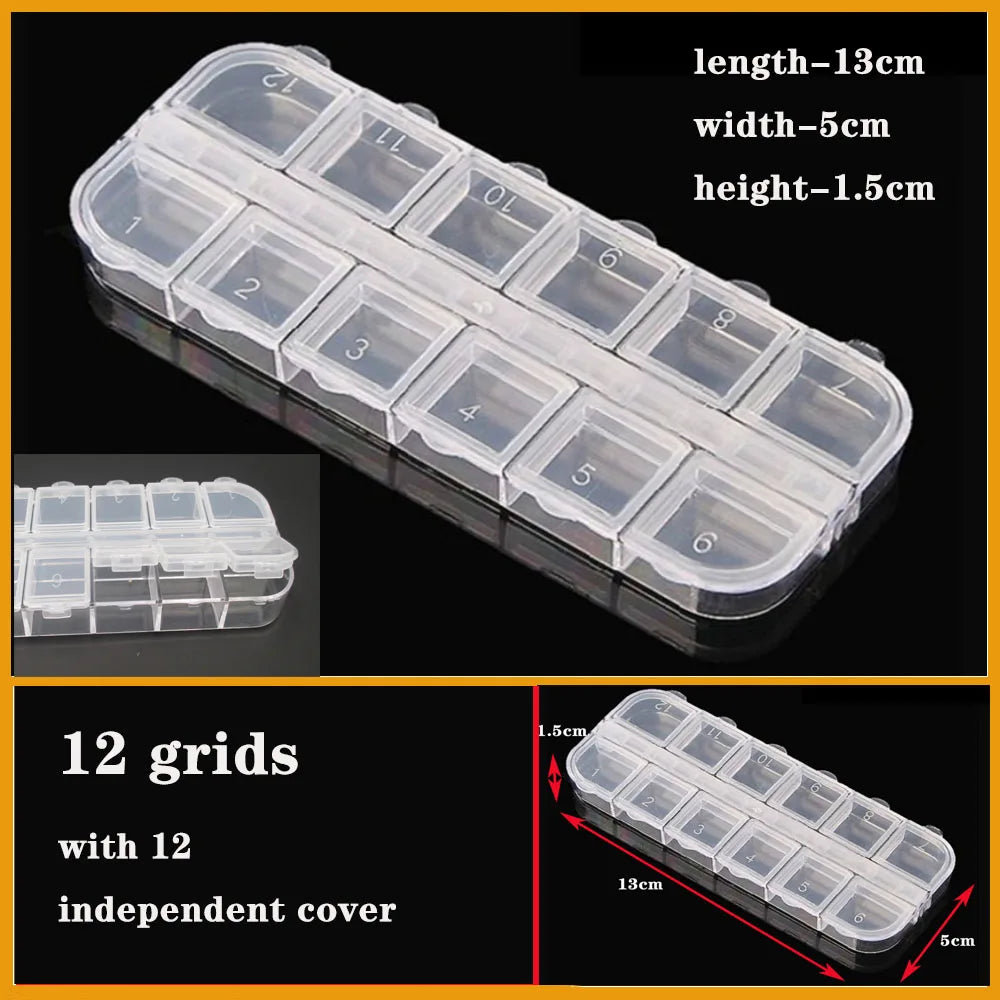 Clear Organizer Box for Jewelry & Tools