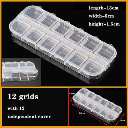 Clear Organizer Box for Jewelry & Tools