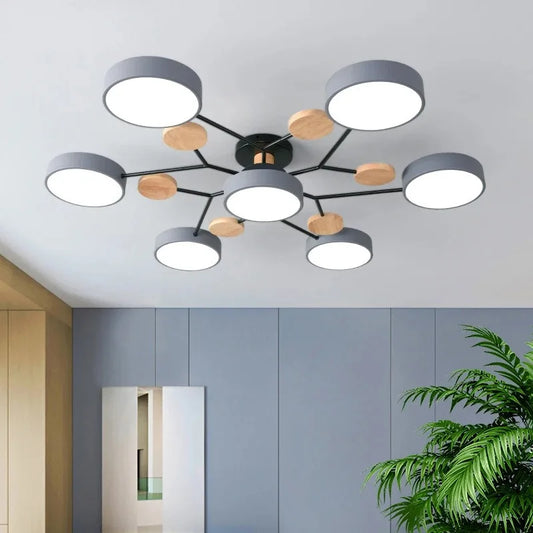LED Color Changing Chandelier Ceiling Light