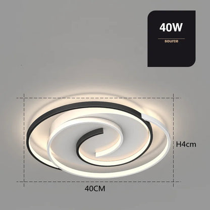 Modern LED Ceiling Light 40/50cm – 220-230V
