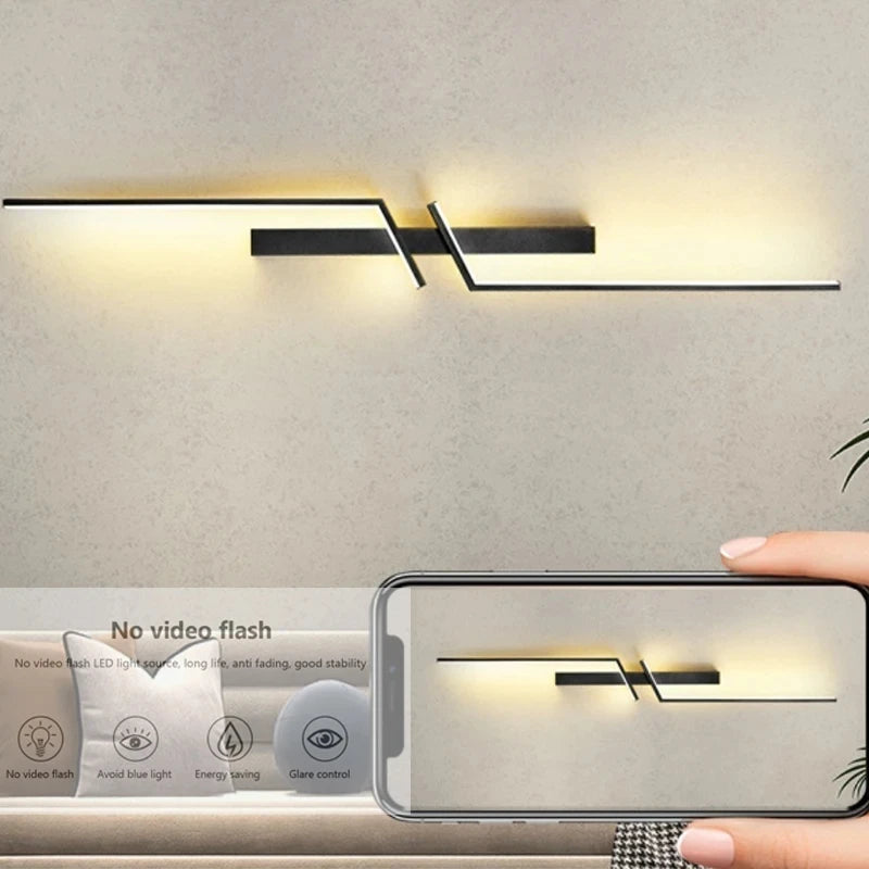 Modern LED Strip Wall Sconce Light