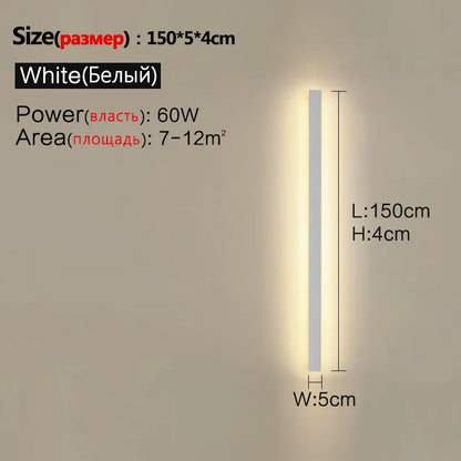Waterproof Nordic LED Outdoor Wall Light – IP65