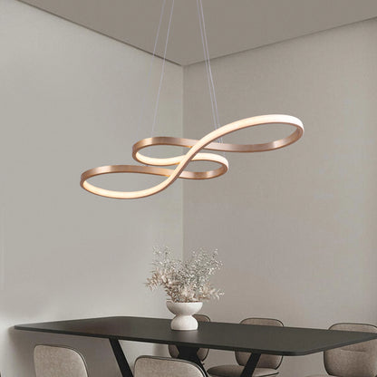 Chandelier Pendant Light Acrylic Note Dimmable Led Ceiling Lamp