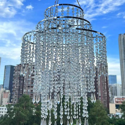 Crystal Chandelier Lamp Shade Acrylic Ceiling Light