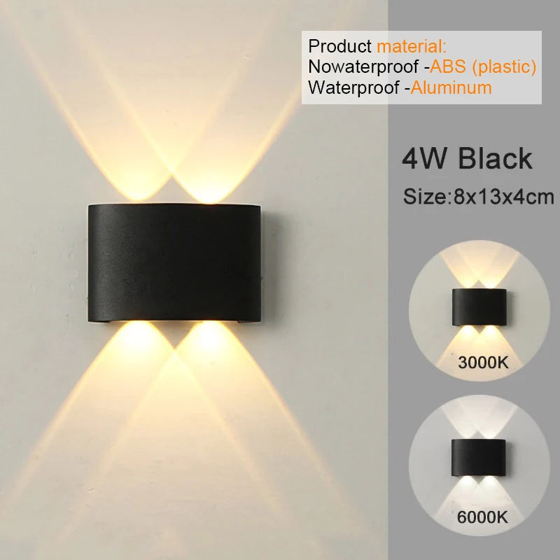 Modern Indoor Outdoor Wall Sconce