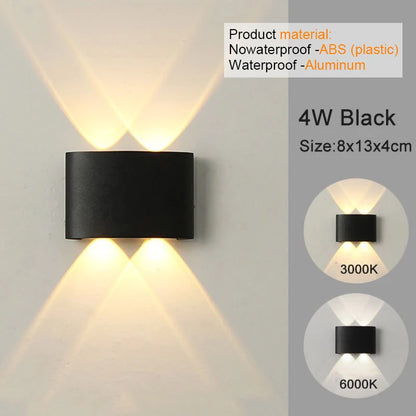 Modern Indoor Outdoor Wall Sconce