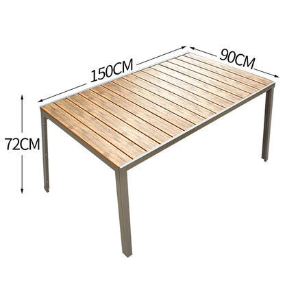 Outdoor Patio Dining Table & Chairs Set