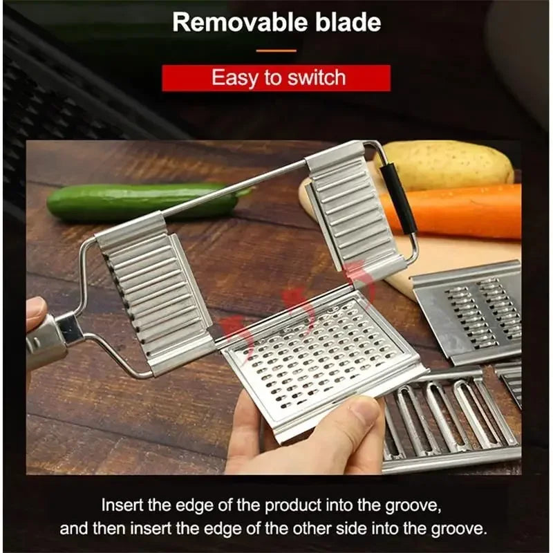 4-in-1 Vegetable Slicer & Grater