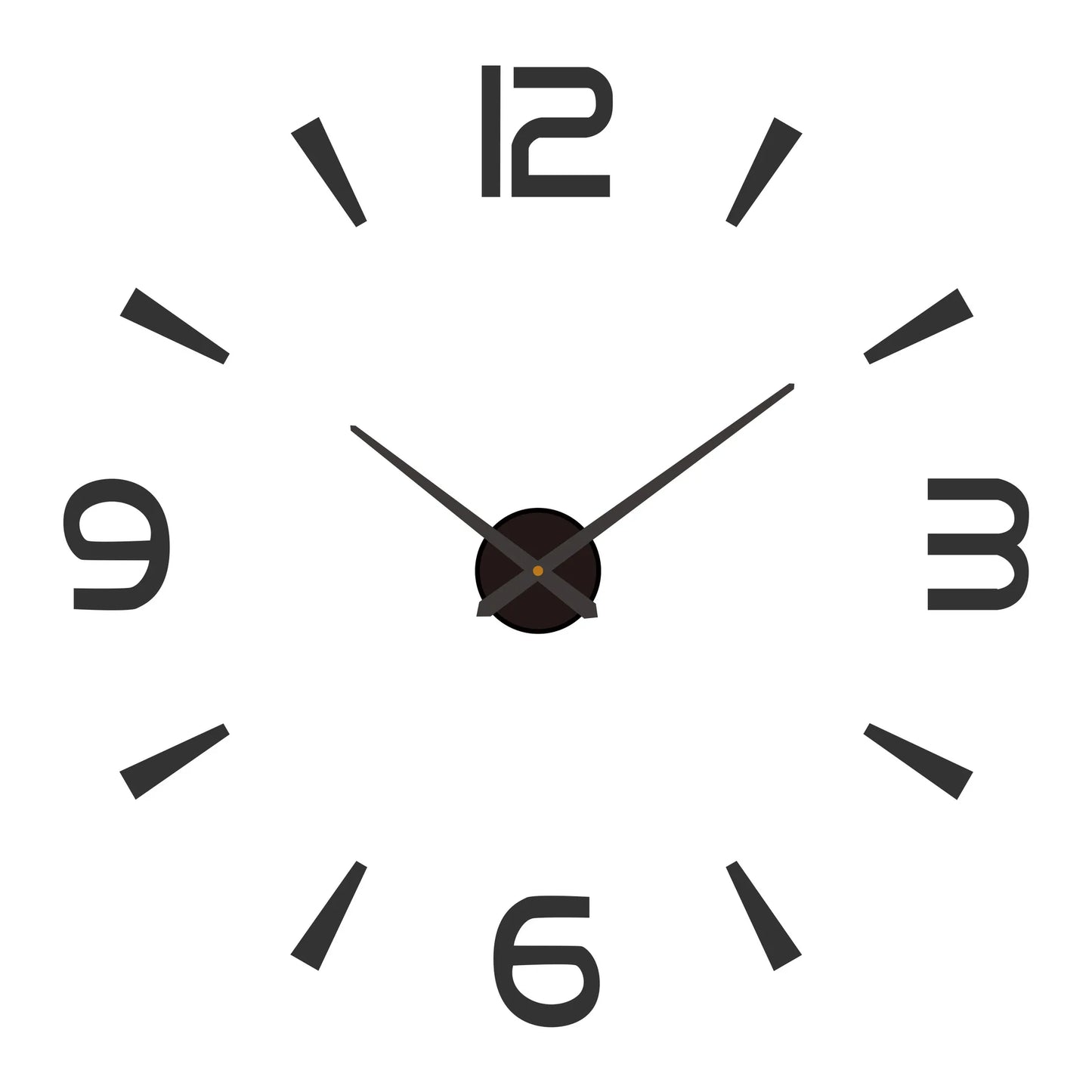 3D DIY Luminous Wall Clock