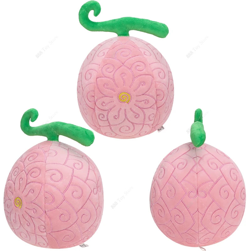 One Piece Devil Fruit Plush Toy Anime Robin Flower-Flower Luffy Gum-Gum Chopper Op-Op Edward Teach Tremor-Tremor Stuffed Peluche