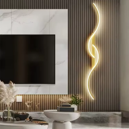 Modern LED Long Strip Wall Sconce Lamp