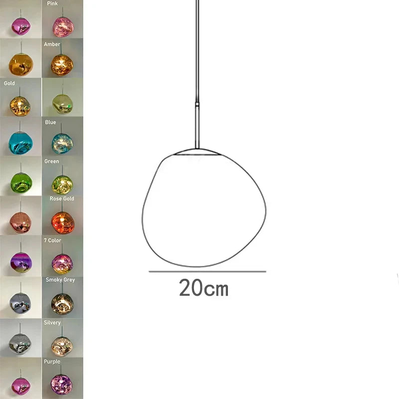 Modern Lava LED Pendant Lamp