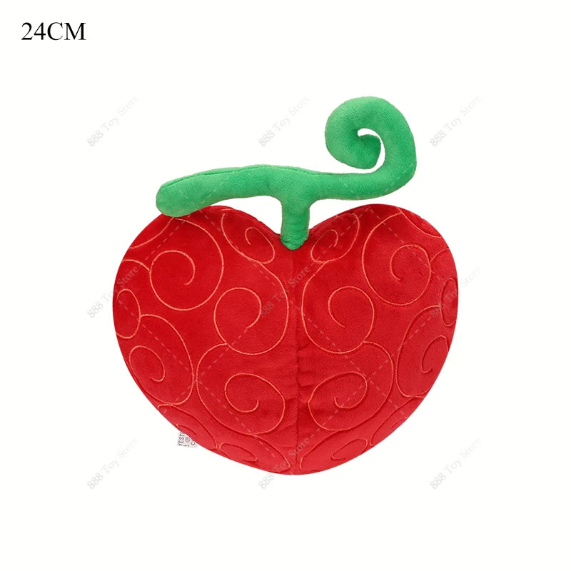 One Piece Devil Fruit Plush Toy Anime Robin Flower-Flower Luffy Gum-Gum Chopper Op-Op Edward Teach Tremor-Tremor Stuffed Peluche