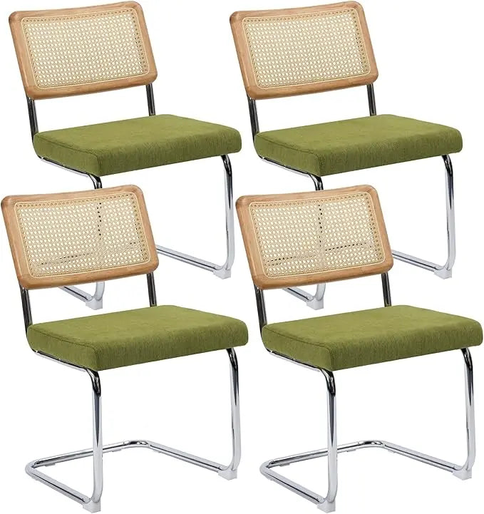 Cesca Cane Dining Chairs Set of 4