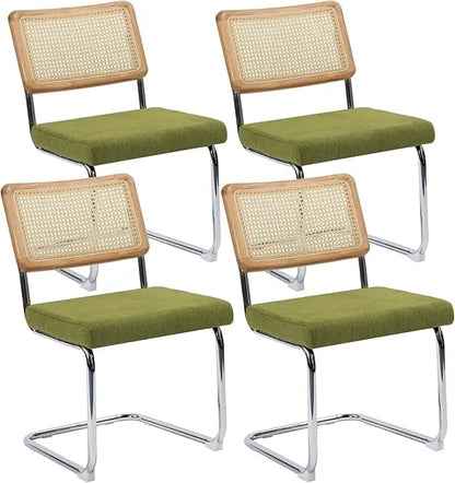 Cesca Cane Dining Chairs Set of 4
