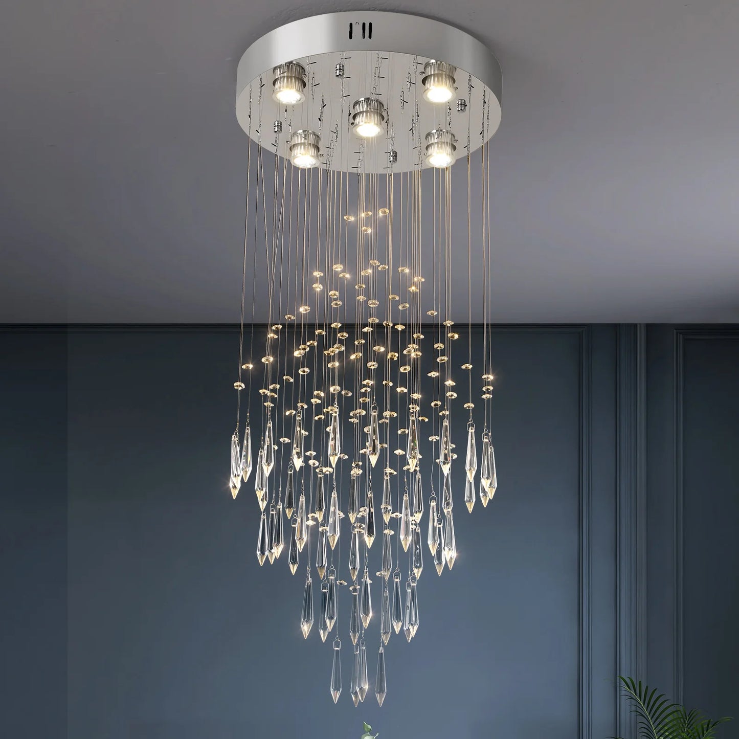 Luxury Crystal LED Pendant Light