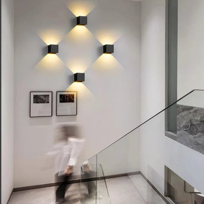 IP65 LED waterproof wall lamp 6W 12W indoor and outdoor