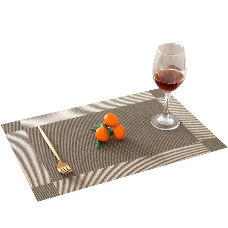 Washable Non-Slip Table Mat Set