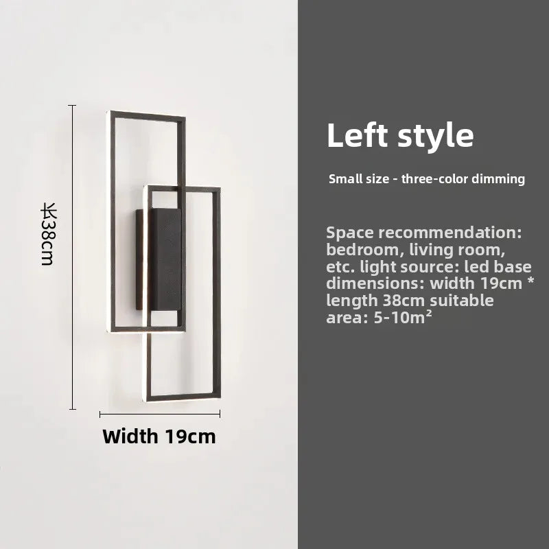 Nordic Long Strip LED Wall Lamp