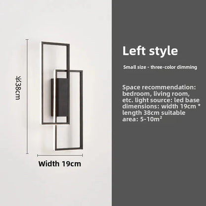 Nordic Long Strip LED Wall Lamp