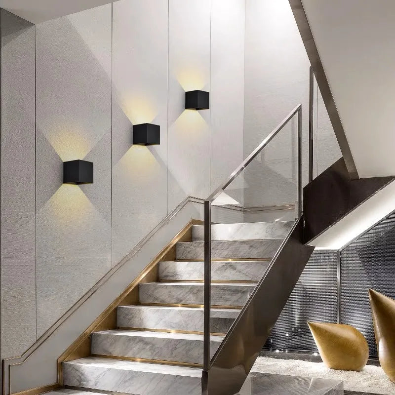 IP65 LED waterproof wall lamp 6W 12W indoor and outdoor