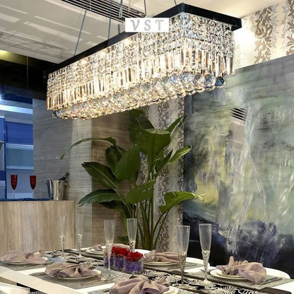 Modern K9 Crystal Dining Room Chandelier