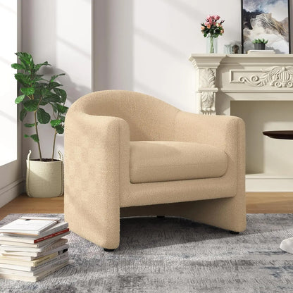 Small Swivel Barrel Accent Chair – No Assembly