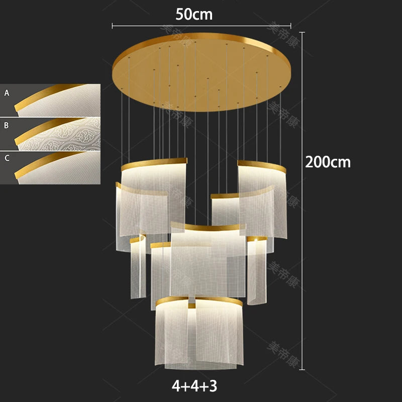 modern home staircase chandelier,