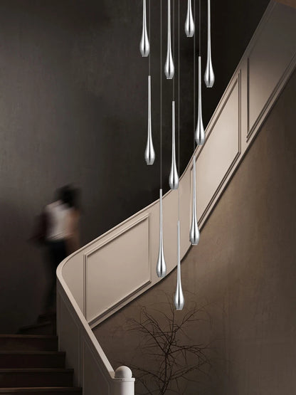 Nordic LED Staircase Pendant Chandelier