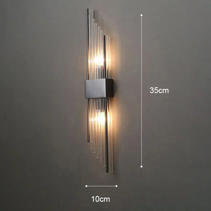 Luxury Gold LED Wall Sconce Lamp