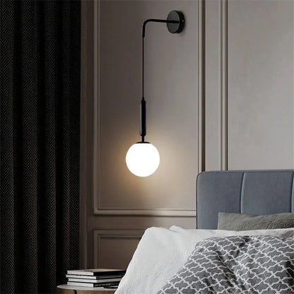 Modern Nordic Glass LED Wall Lamp
