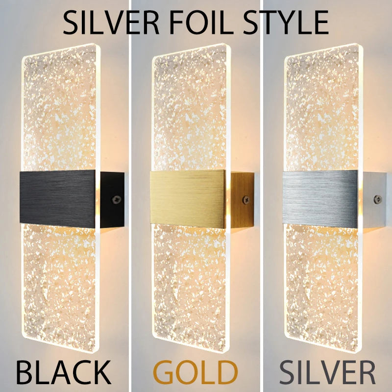 Modern Acrylic LED Wall Light 6W