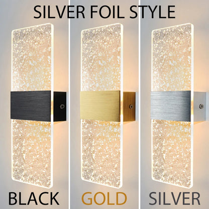 Modern Acrylic LED Wall Light 6W
