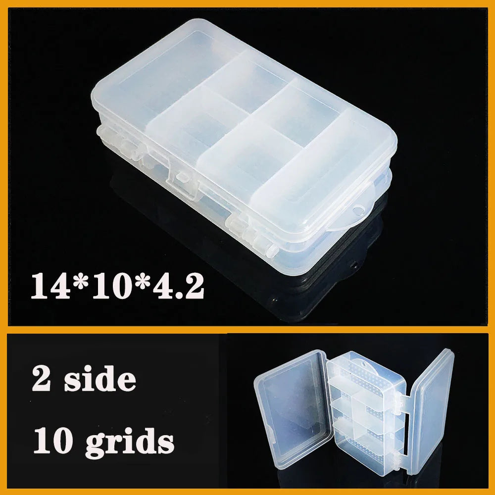 Clear Organizer Box for Jewelry & Tools