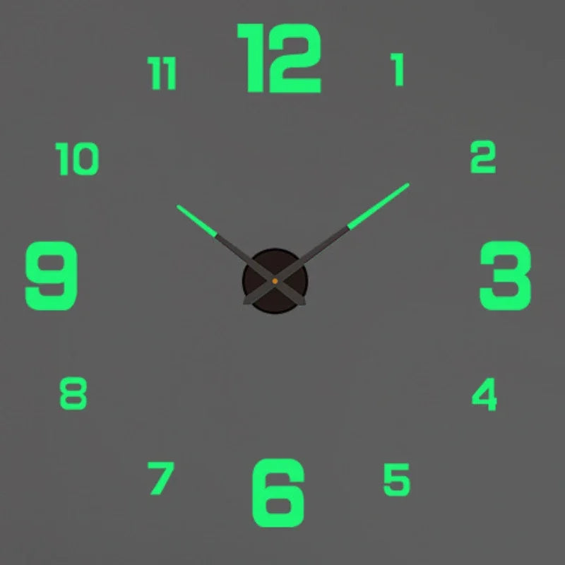 Modern 3D DIY Wall Clock