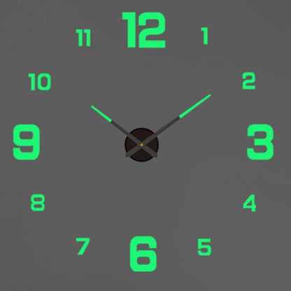 Modern 3D DIY Wall Clock