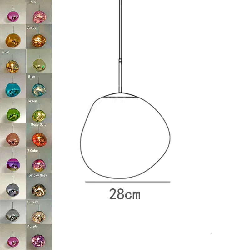 Modern Lava LED Pendant Lamp
