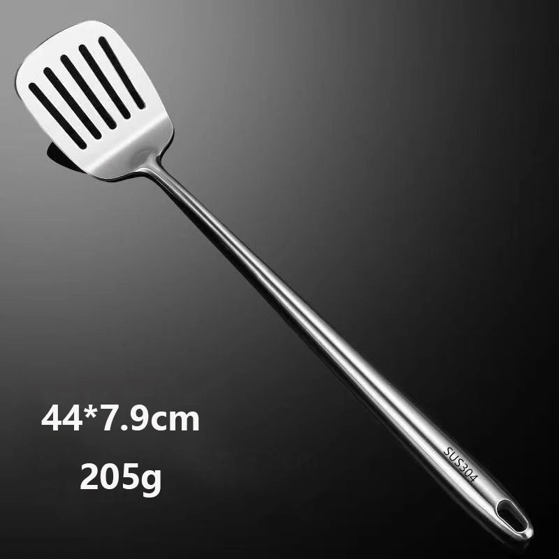 Stainless Steel Wok Spatula & Ladle Set
