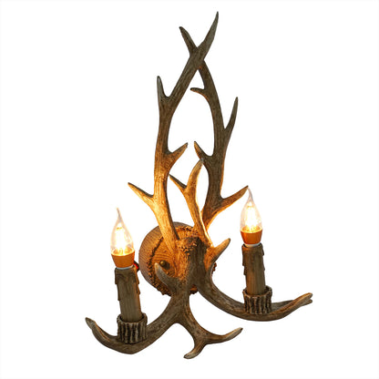 Retro Antler LED Wall Lamp