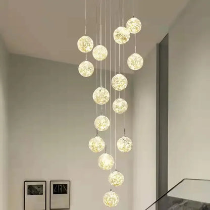 Nordic Glass Ball LED Pendant Light