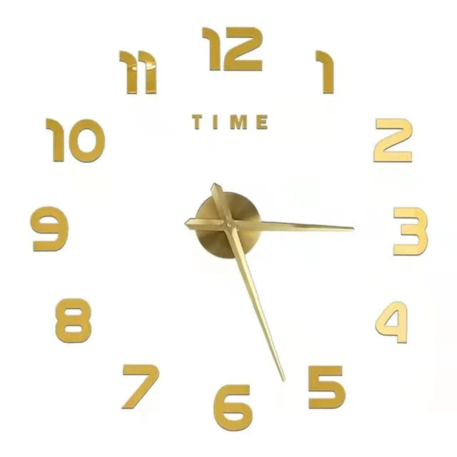 3D DIY Luminous Wall Clock