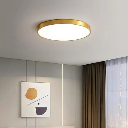 Ultra-Thin LED Ceiling Lamp – Waterproof