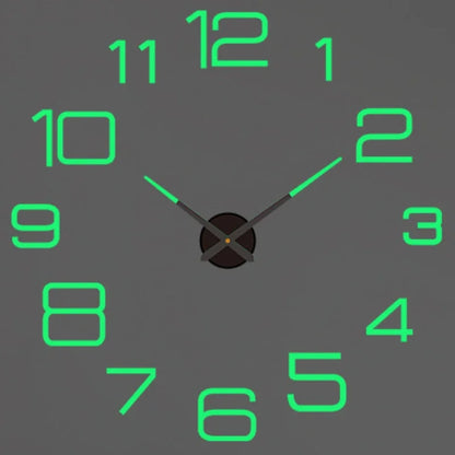 Modern 3D DIY Wall Clock