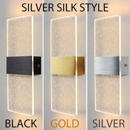 Modern Acrylic LED Wall Light 6W