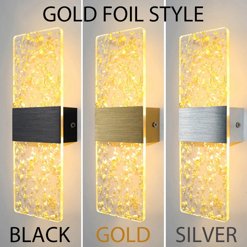 Modern Acrylic LED Wall Light 6W